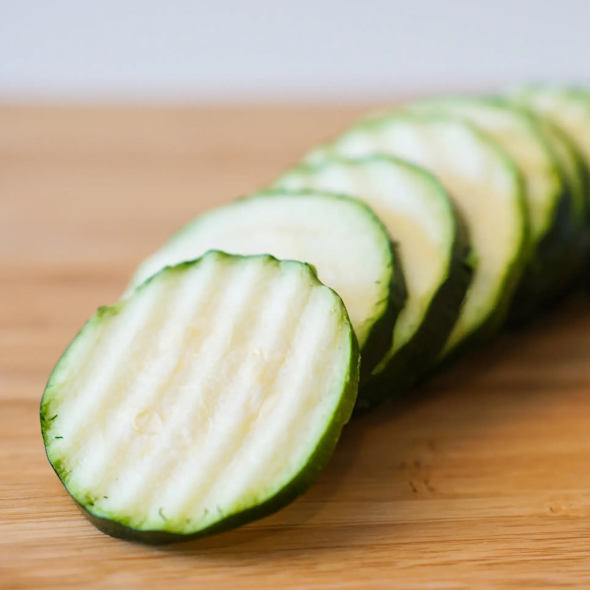 Sliced Zucchini