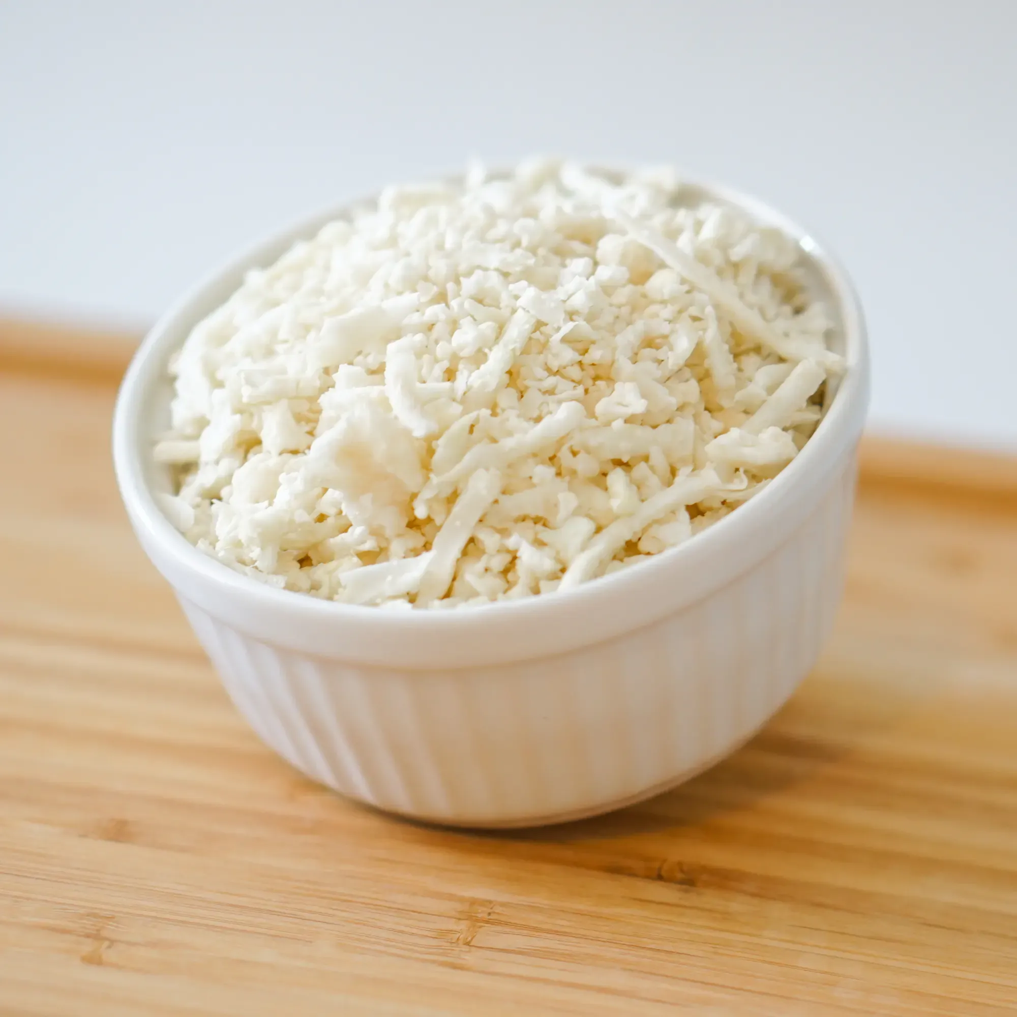 Cauliflower & rice on a bowl