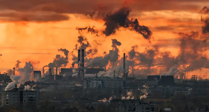 Power Station Sunset