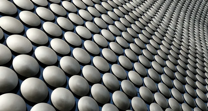 Molecular shield abstract