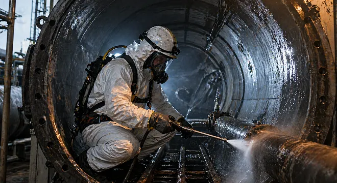 Pipe cleaning process