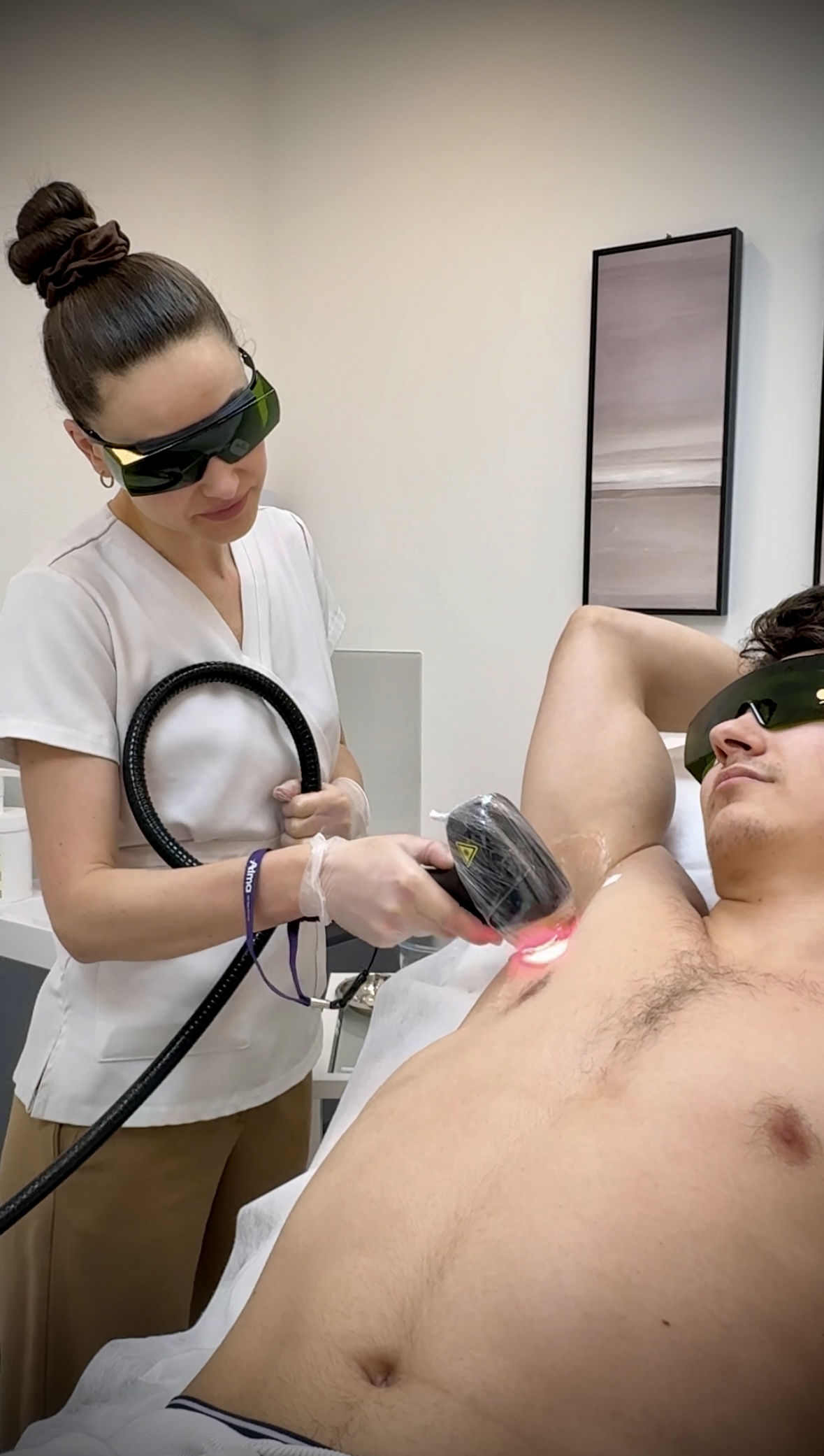 Men's laser hair removal at BeautyGene Clinic, London