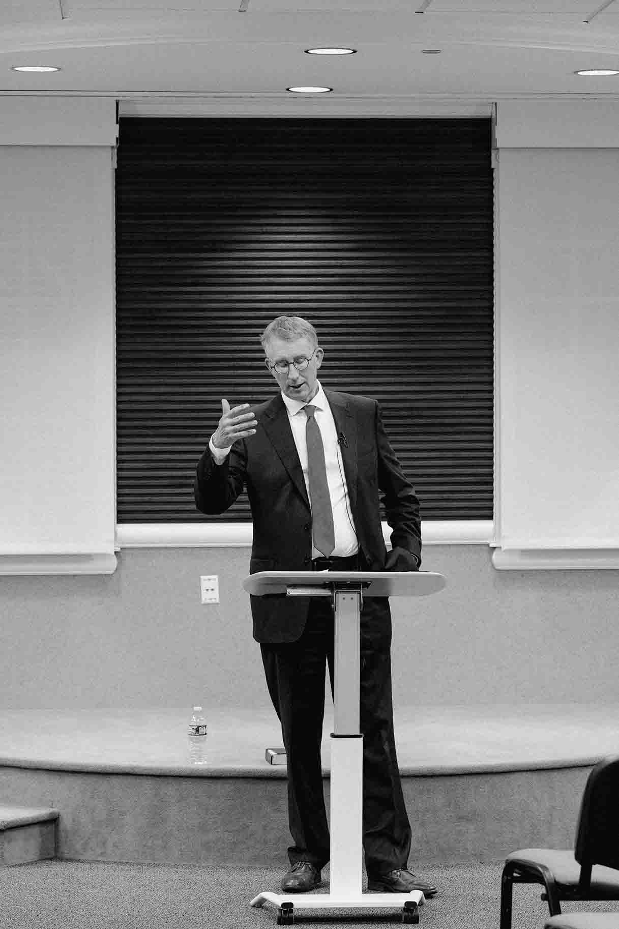 Preaching is not merely a man explaining the Bible to others, but a means through which the Good Shepherd speaks to his flock, calls lost sheep into his fold, and drives wolves away from it.