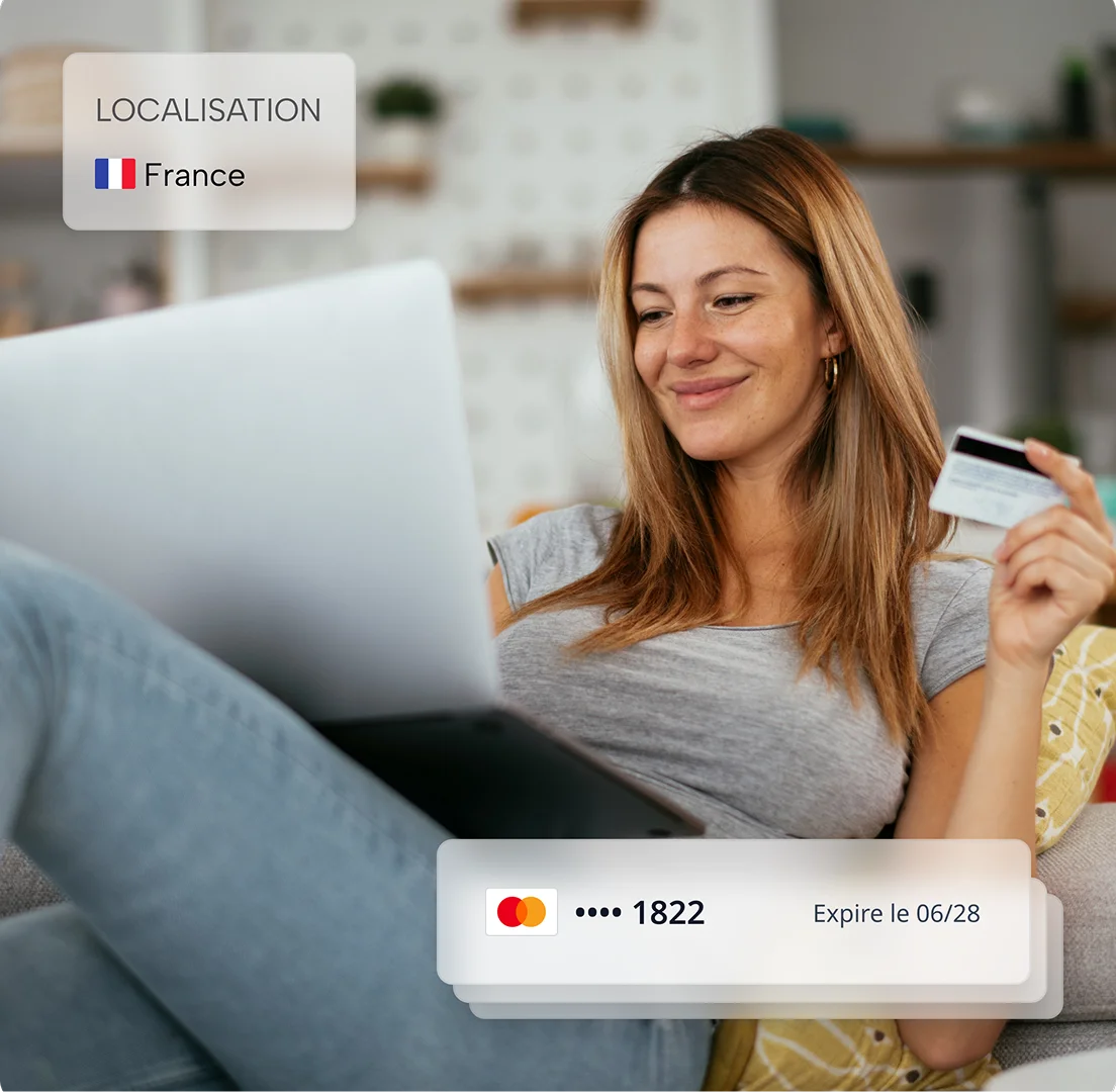 Moyen de paiement adapté à la localisation du client en France