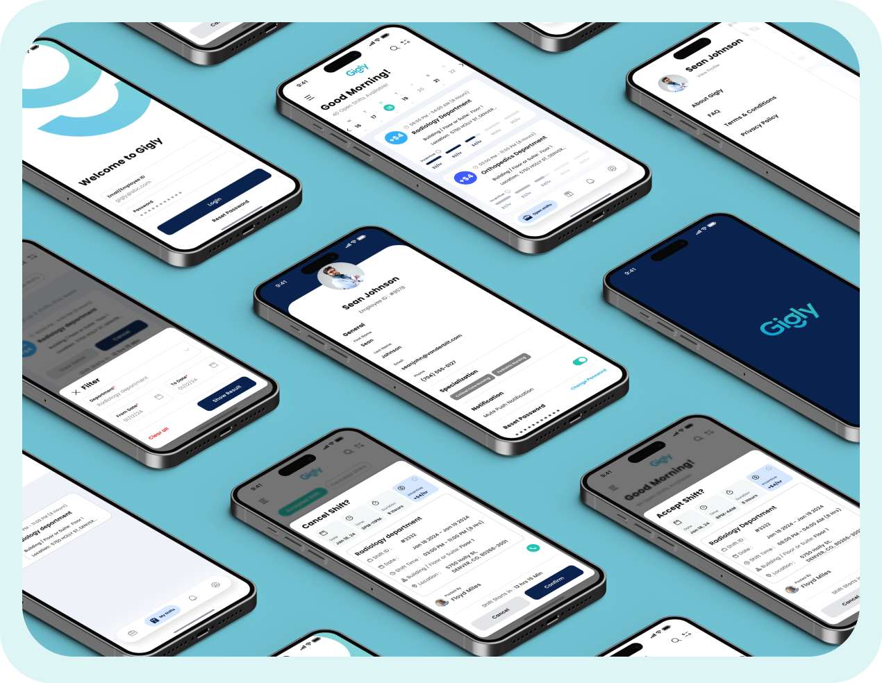 Gigly project screenshot