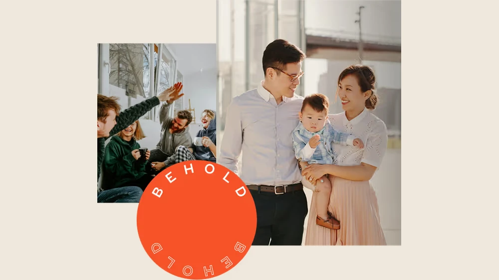 Behold imagery of everyday life