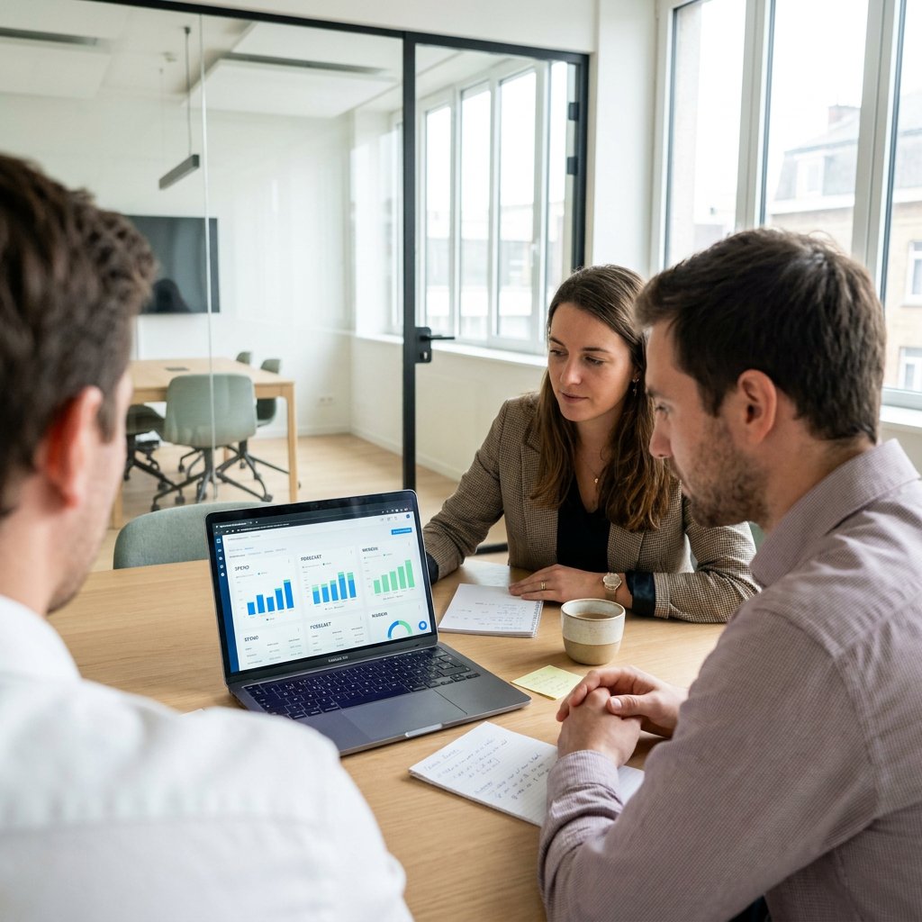FinOps KPI dashboard for AI teams showing cloud spend, allocation, unit economics, and forecasting metrics