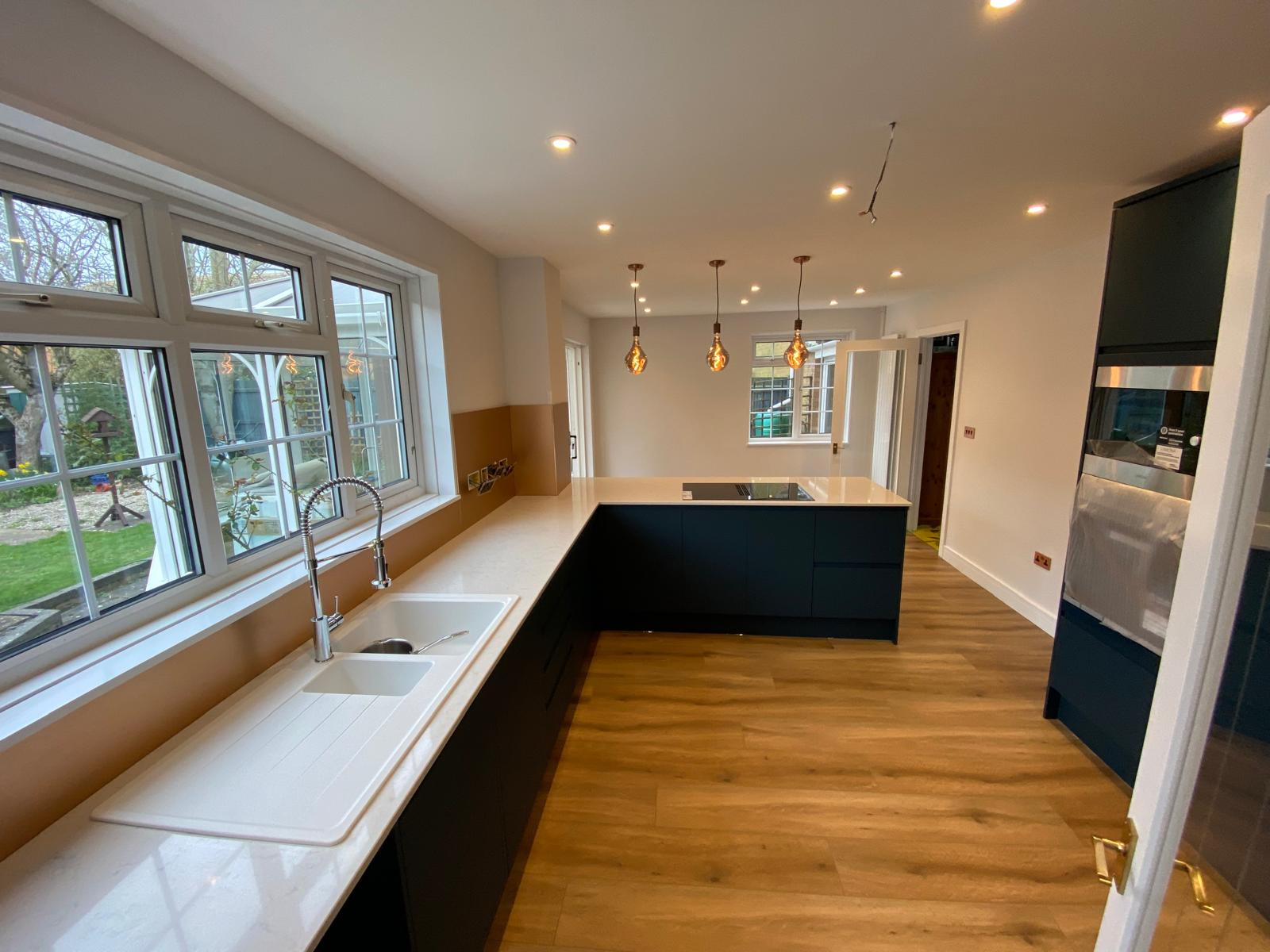 Renovated kitchen