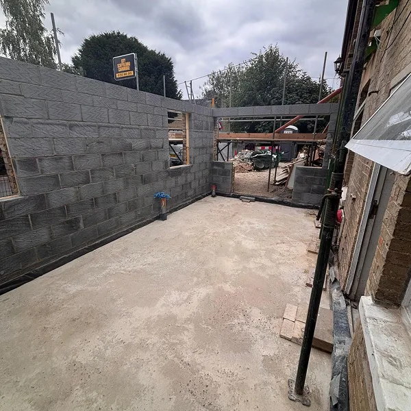 During a build of an extension