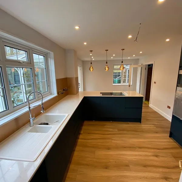 Renovated kitchen