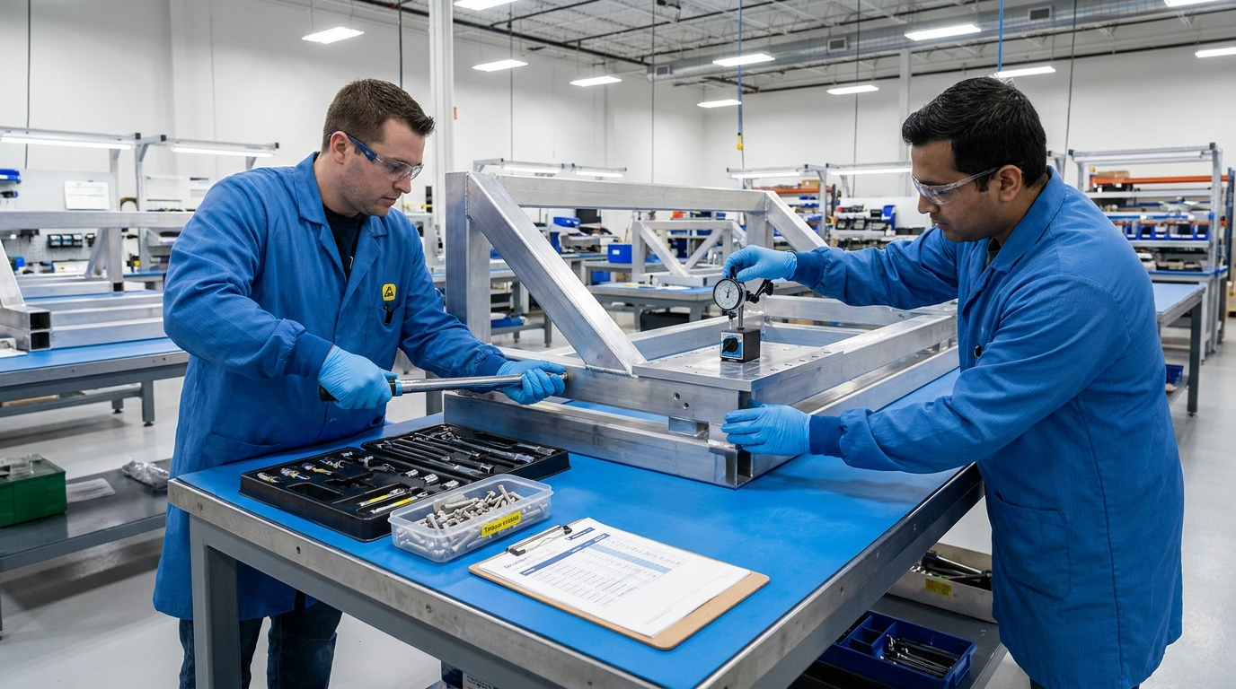Mechanical assembly and integration services at IMT Precision
