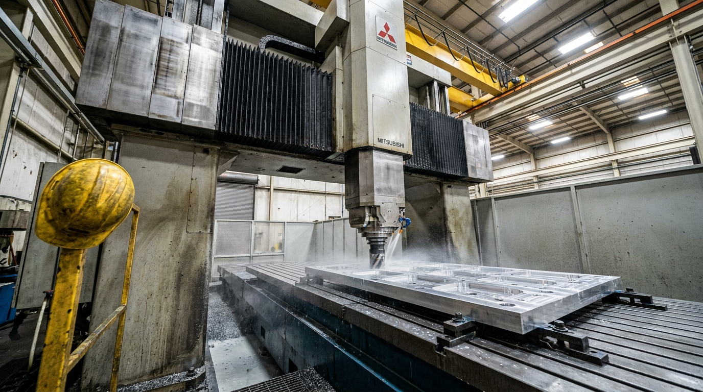 Large envelope CNC machining — oversized component manufacturing at IMT Precision