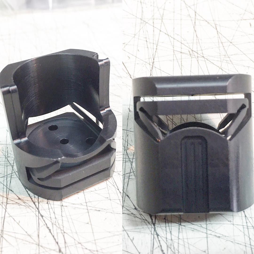 Custom UHV vacuum chamber body machined at IMT Precision