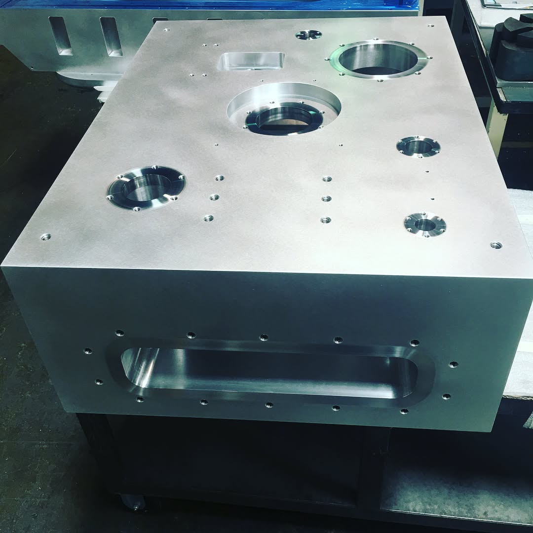 Viper PRW-5340 bridge mill machining oversized part