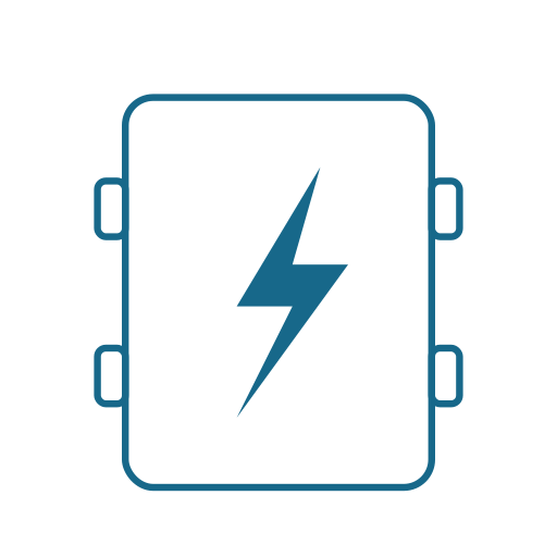 Battery icon representing energy and clean tech industry