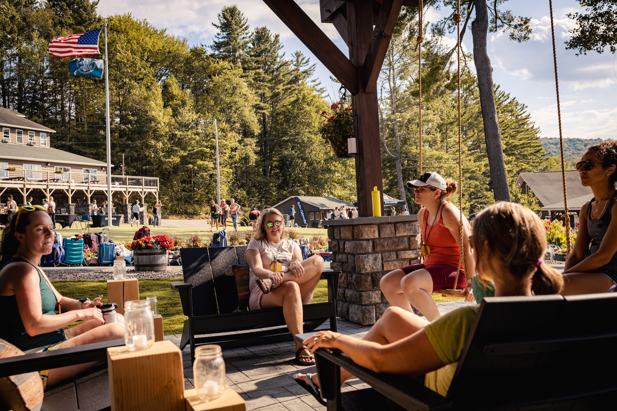 Oiselle Birdcamp at The Acres, Equinunk, Pennsylvania
