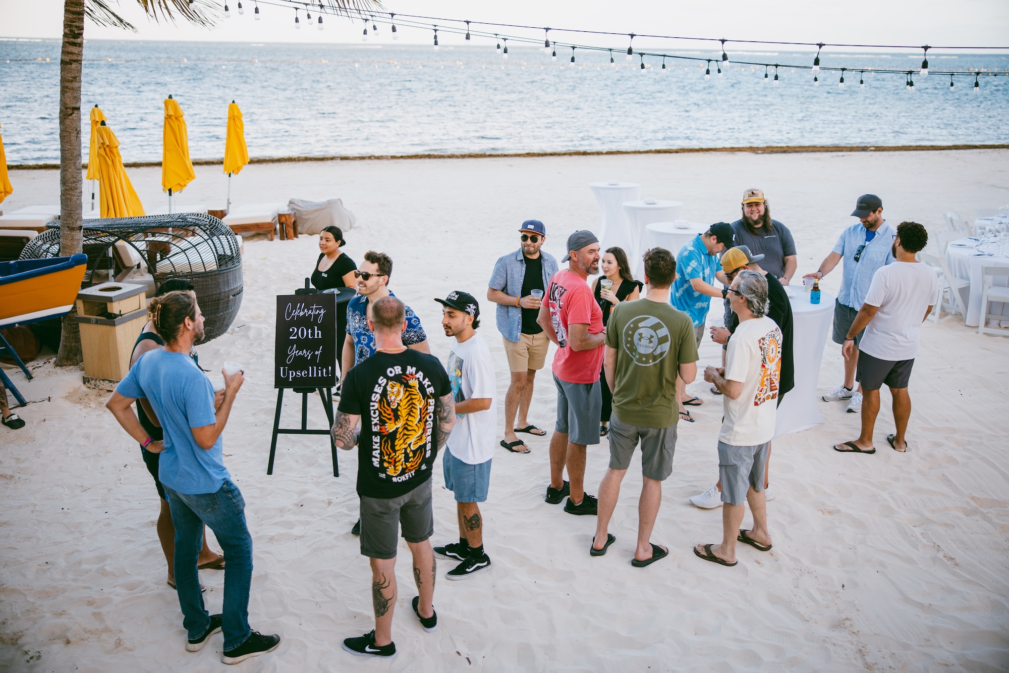 UpSellit retreat at The Fives Oceanfront, Mexico, 18 March 2025, produced by Allaway
