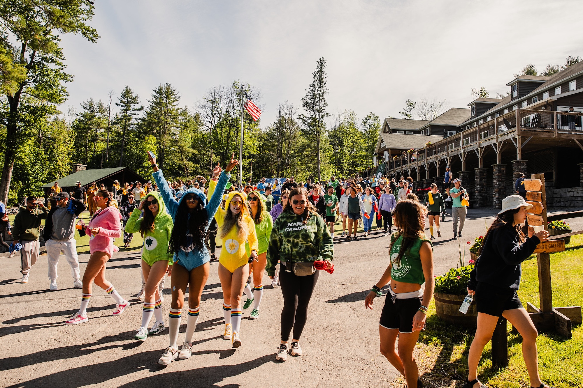 Camp No Counselors event produced by Allaway