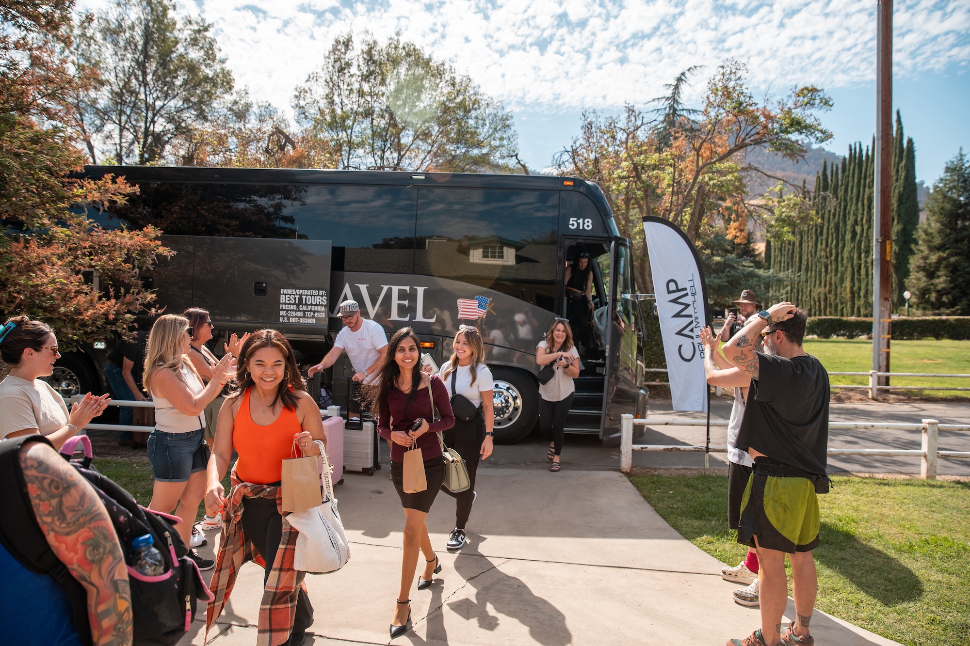 Camp Paul Mitchell, produced by Allaway on both the east and west coasts