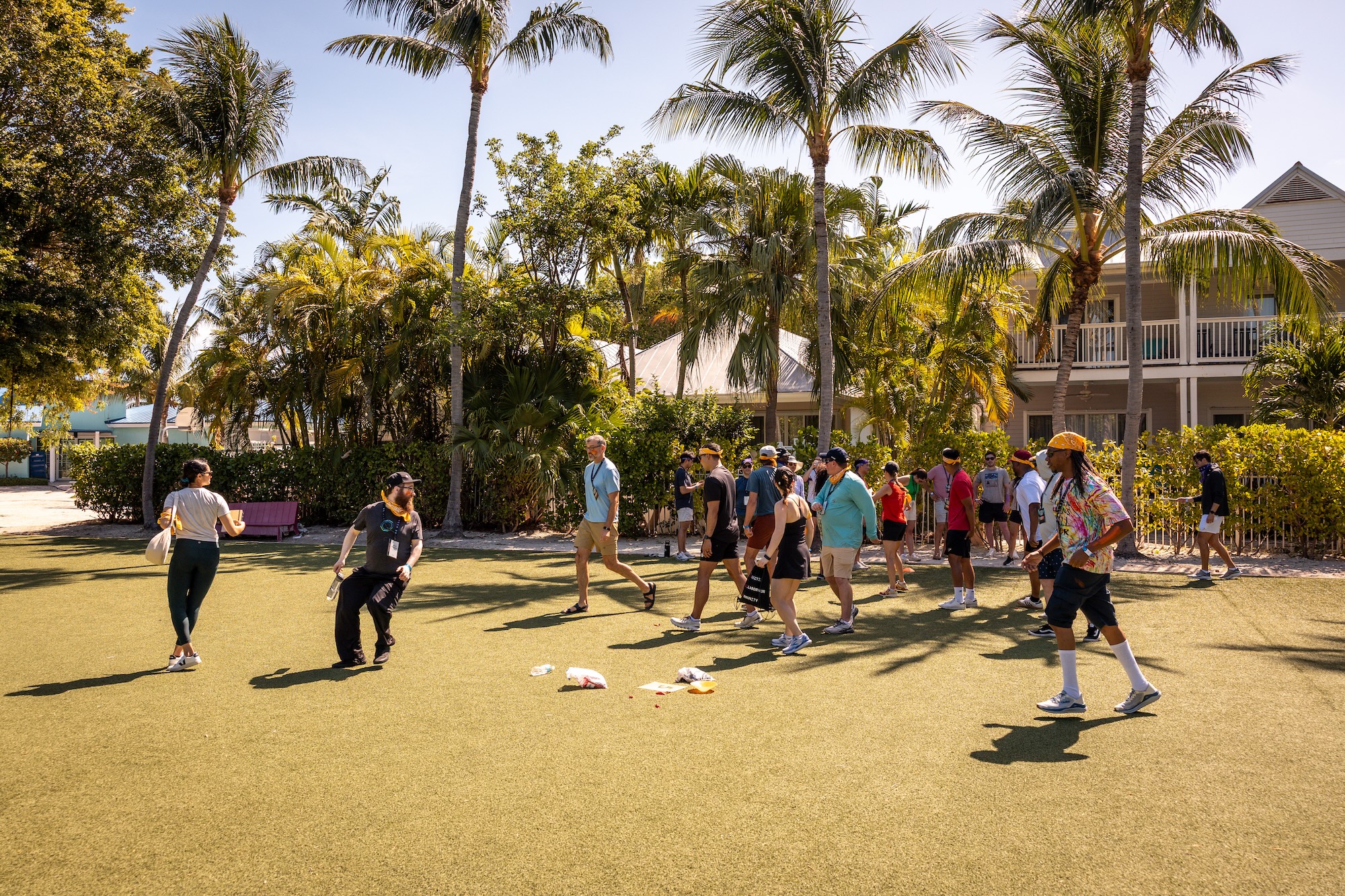 Rise8 company retreat at Hawks Cay Resort, Florida, 17 June 2025, produced by Allaway