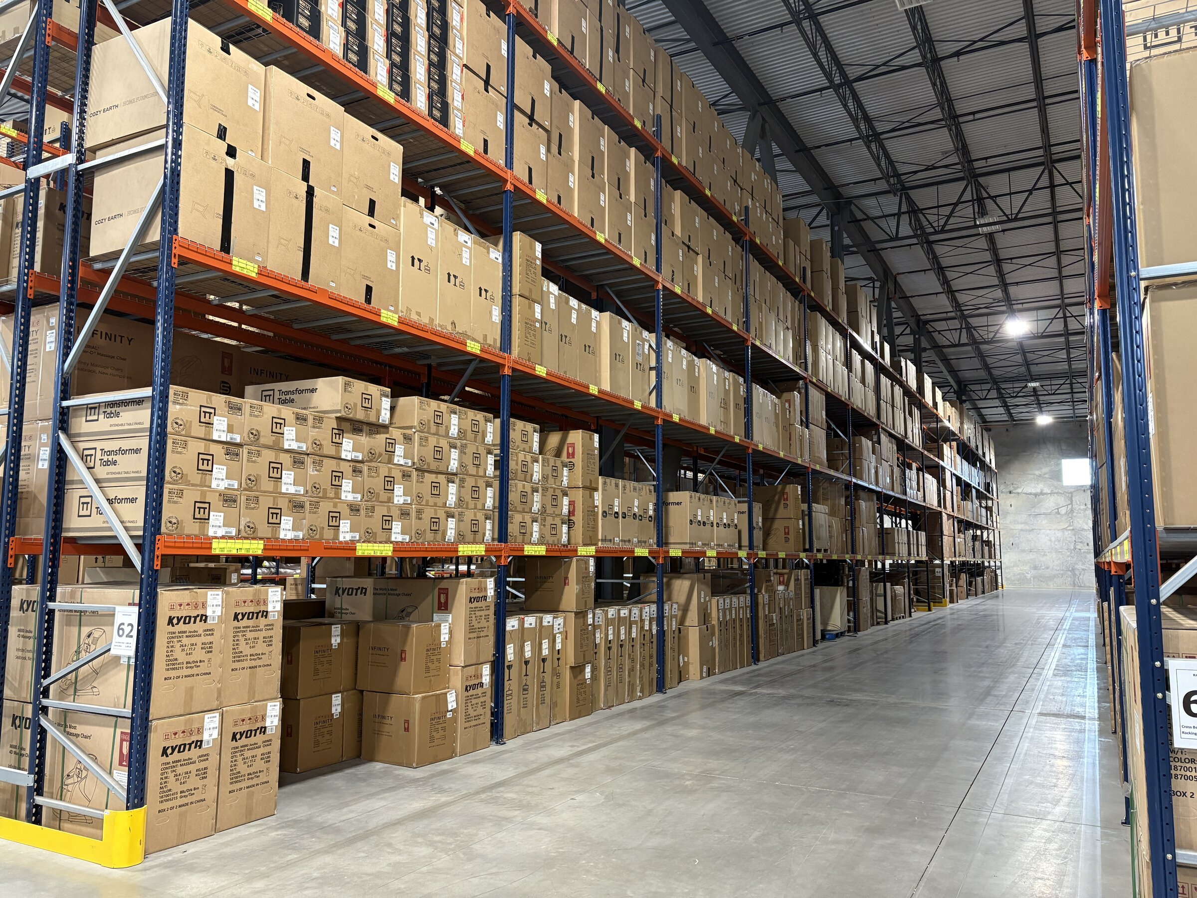 Warehouse Inventory Racks
