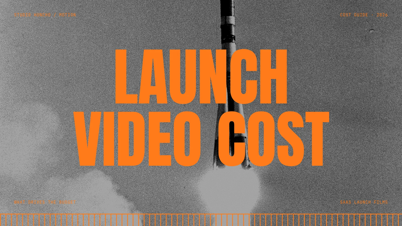 What Drives the Cost of a SaaS Launch Video | Studio Huncho blog