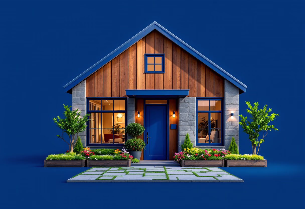 a house 