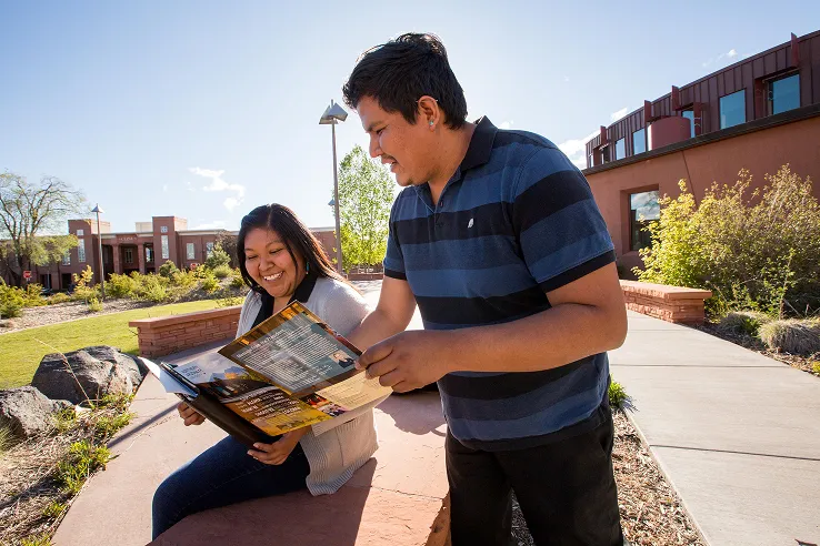 The NAU Red Folder, guiding faculty on supporting students and when to call 911.