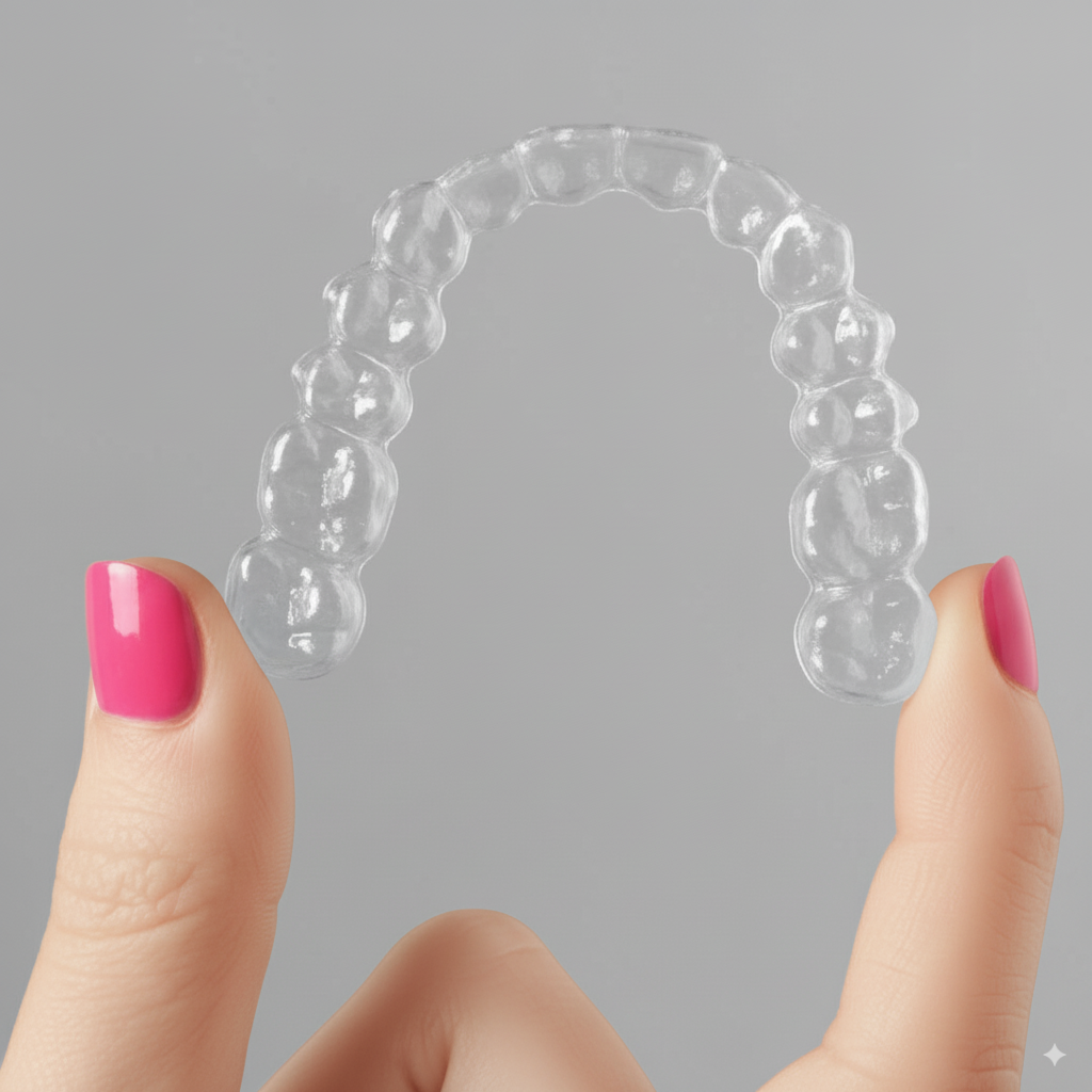 Custom orthodontic retainers for keeping teeth straight after braces at Kendrick Orthodontics in Kissimmee, FL