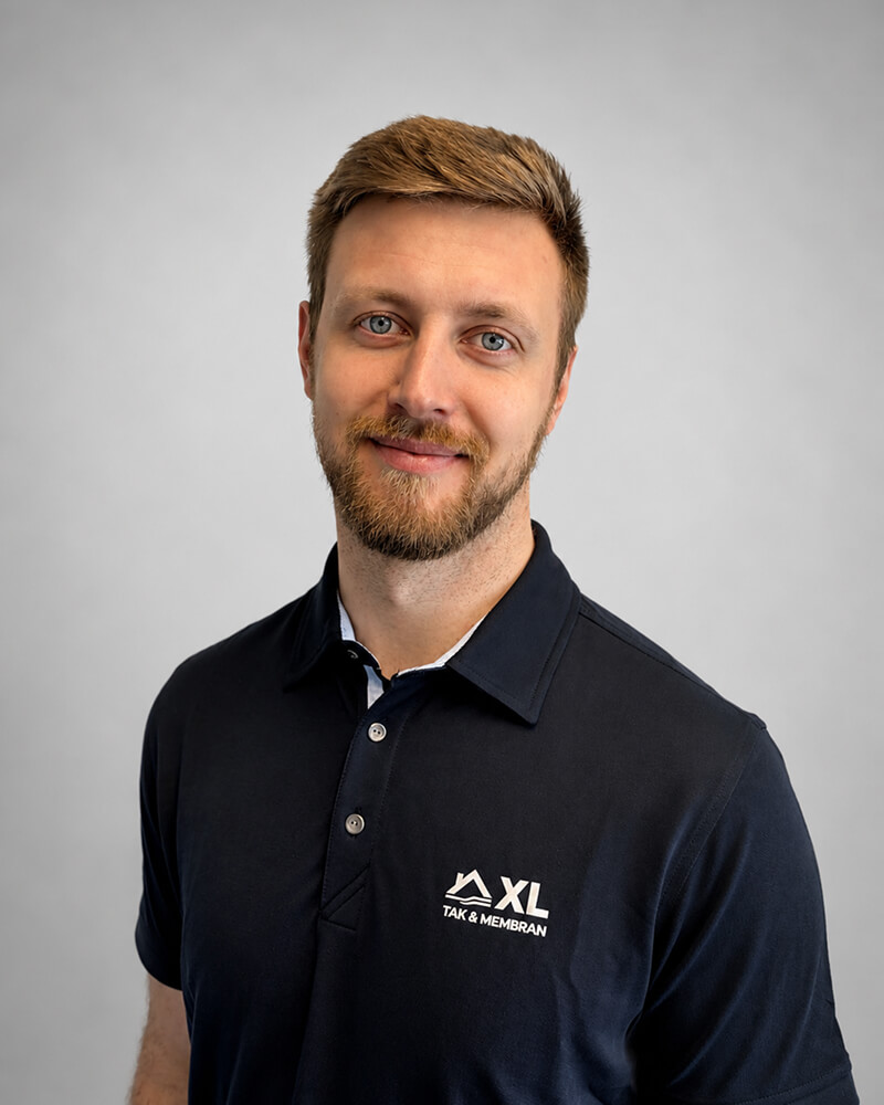 Formann og partner i XL Tak & Membran, Øyvind Vallestad.