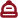 Icon of a floppy disk symbolizing a save button in red color.