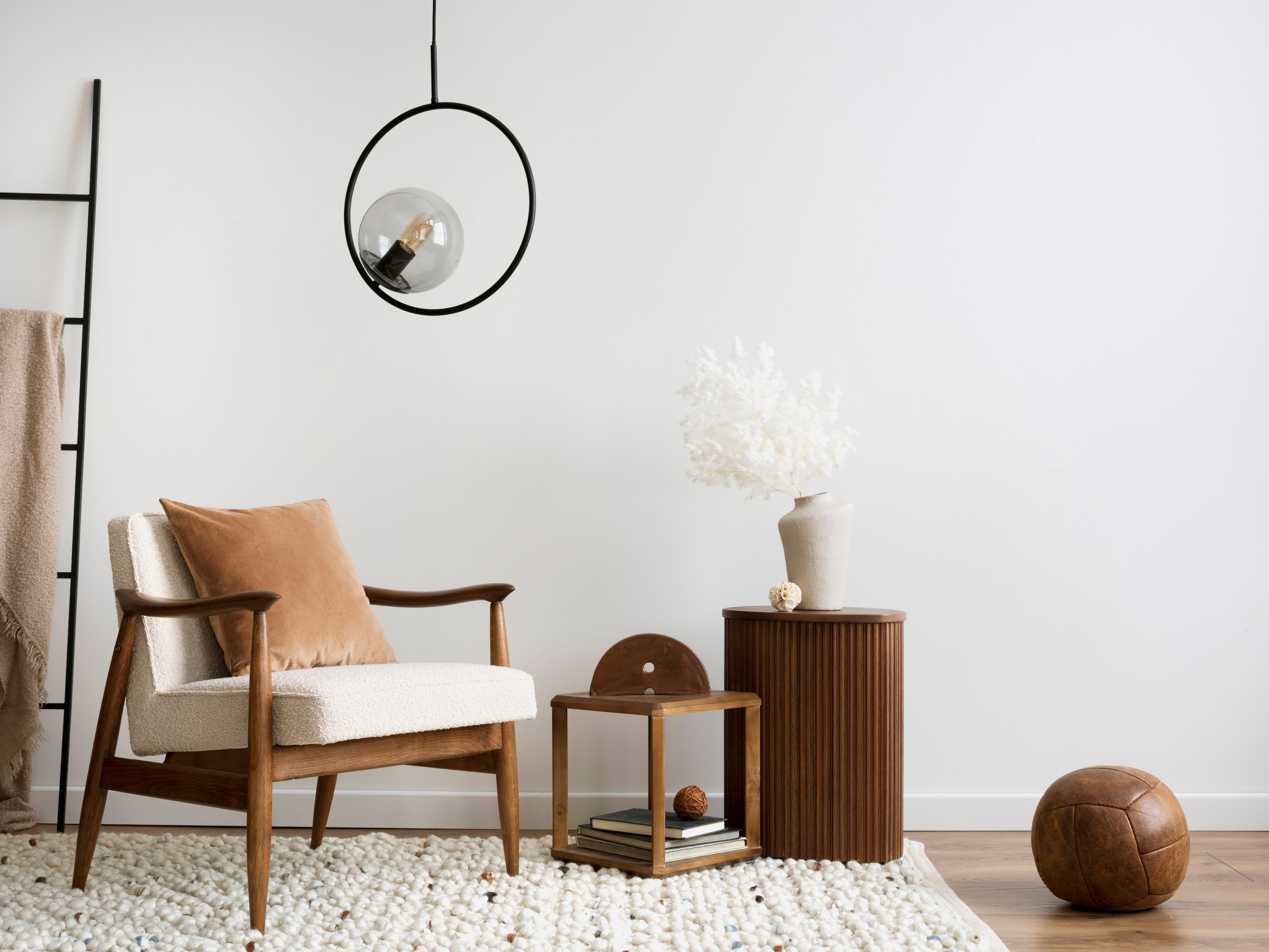 Chair and side table