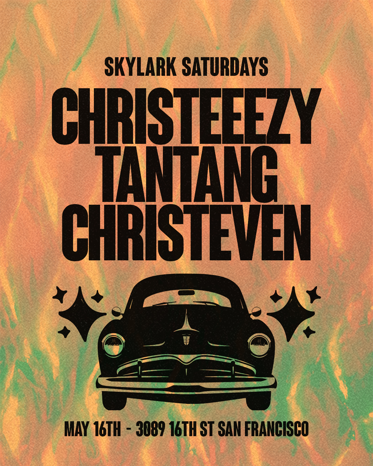 Skylark Saturdays Event May 16, 2026. Nightclub hip hop, top 40
