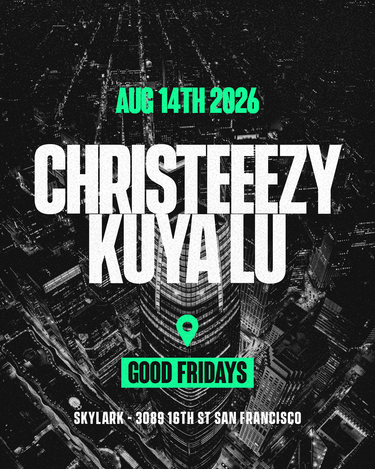 skylark good fridays hip hop top 40 nightclub event may 15, 2026