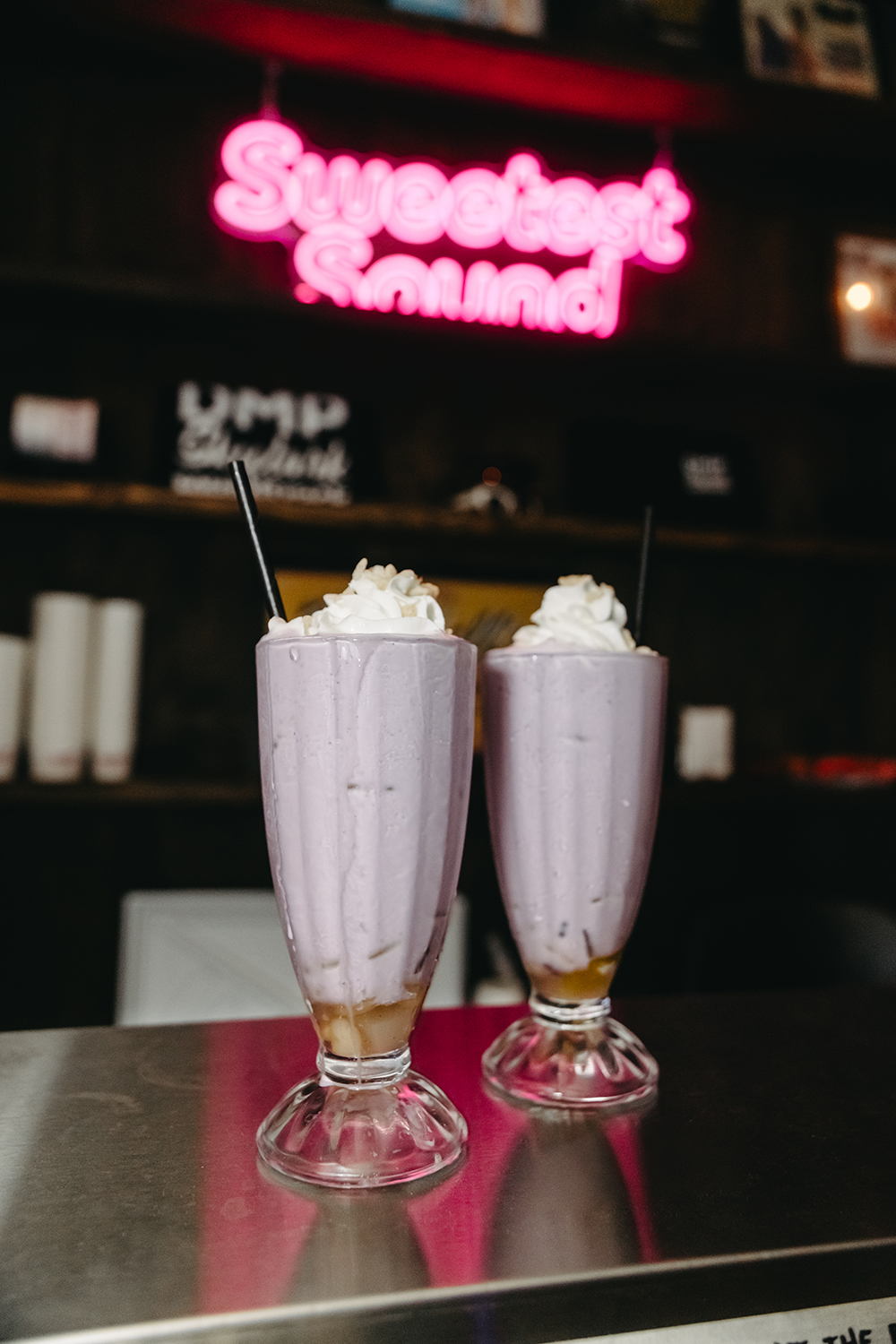 Filipino dessert, ube halo halo milkshake at sweetest sound sf.