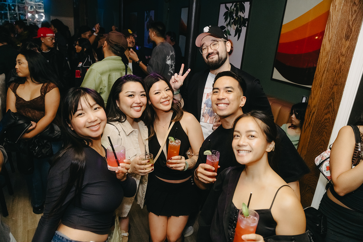 P-Lo and Karri DJing at Soundtrack SF.
