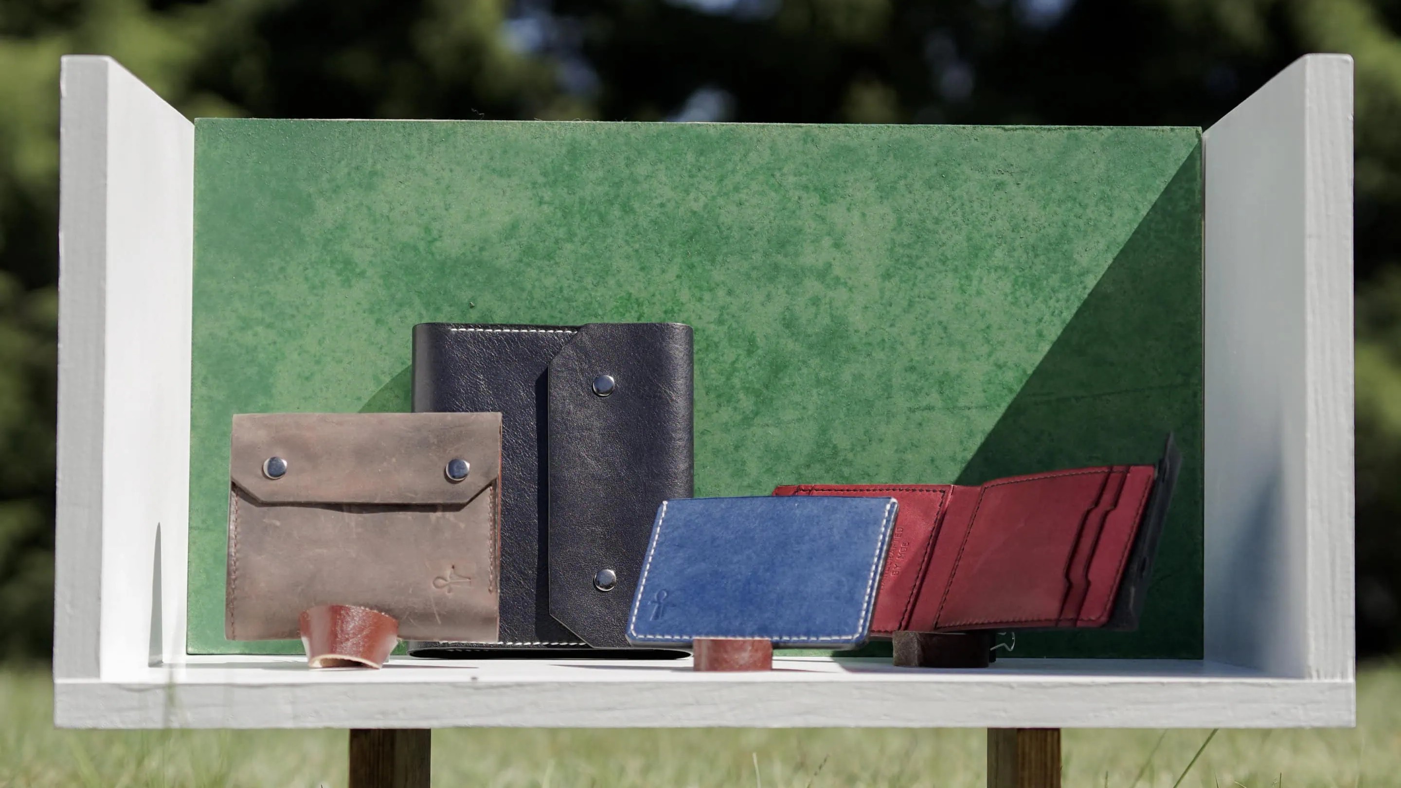 Hero Banner Showing Two Wallets
