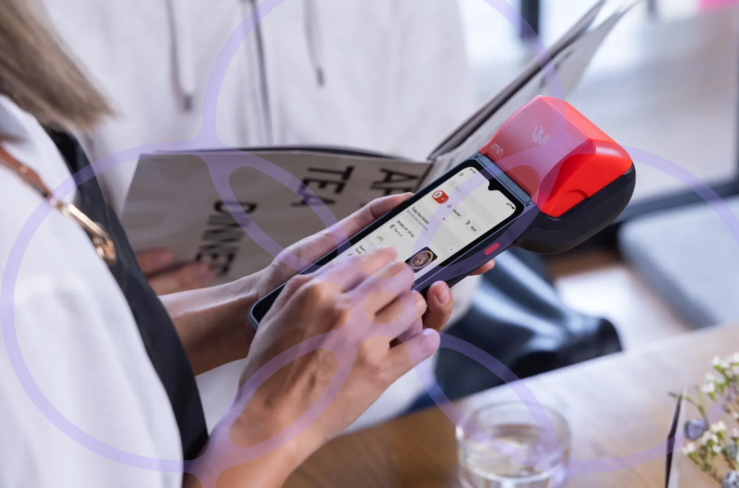 iMin Swift 3 Ultra for table service