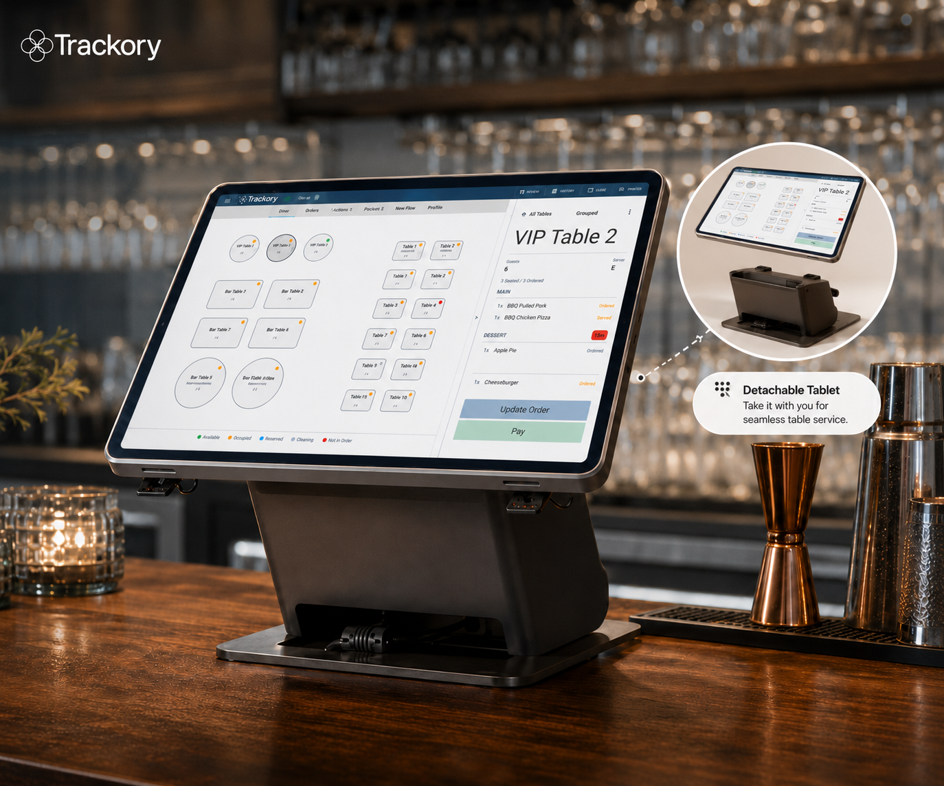 iMin Falcon 2 Max detachable tablet POS