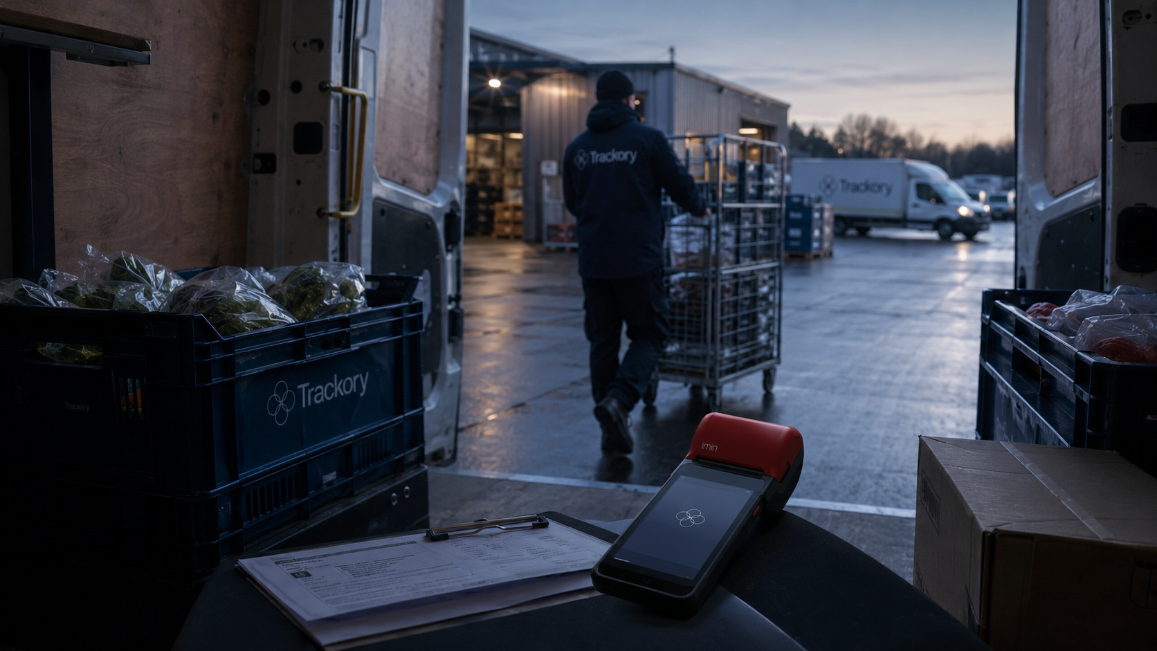 Trackory route and sales dashboard for wholesale routes