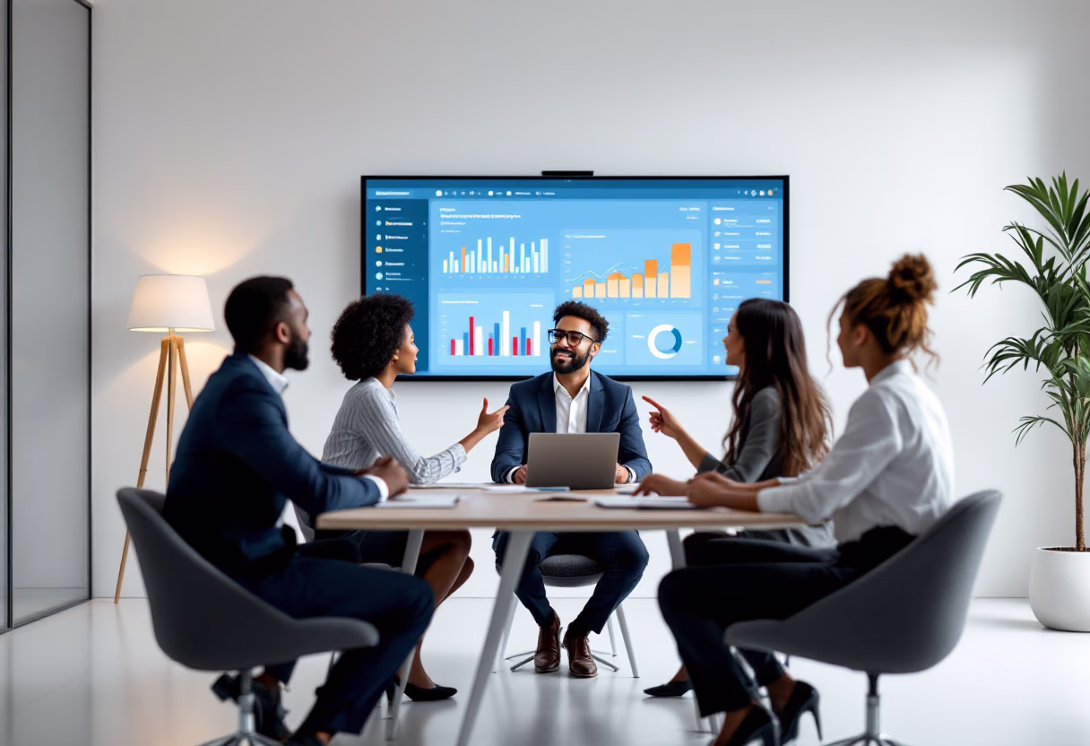background image of office environment (for a financial advisor) #3