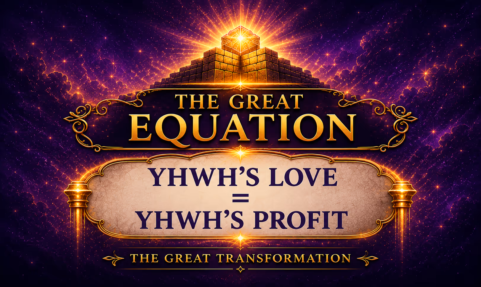 ABC Management, Inc. is a YHWH Profit Model—Distinct by Design where The Great Equation → YHWH's Love = YHWH's Profit. 