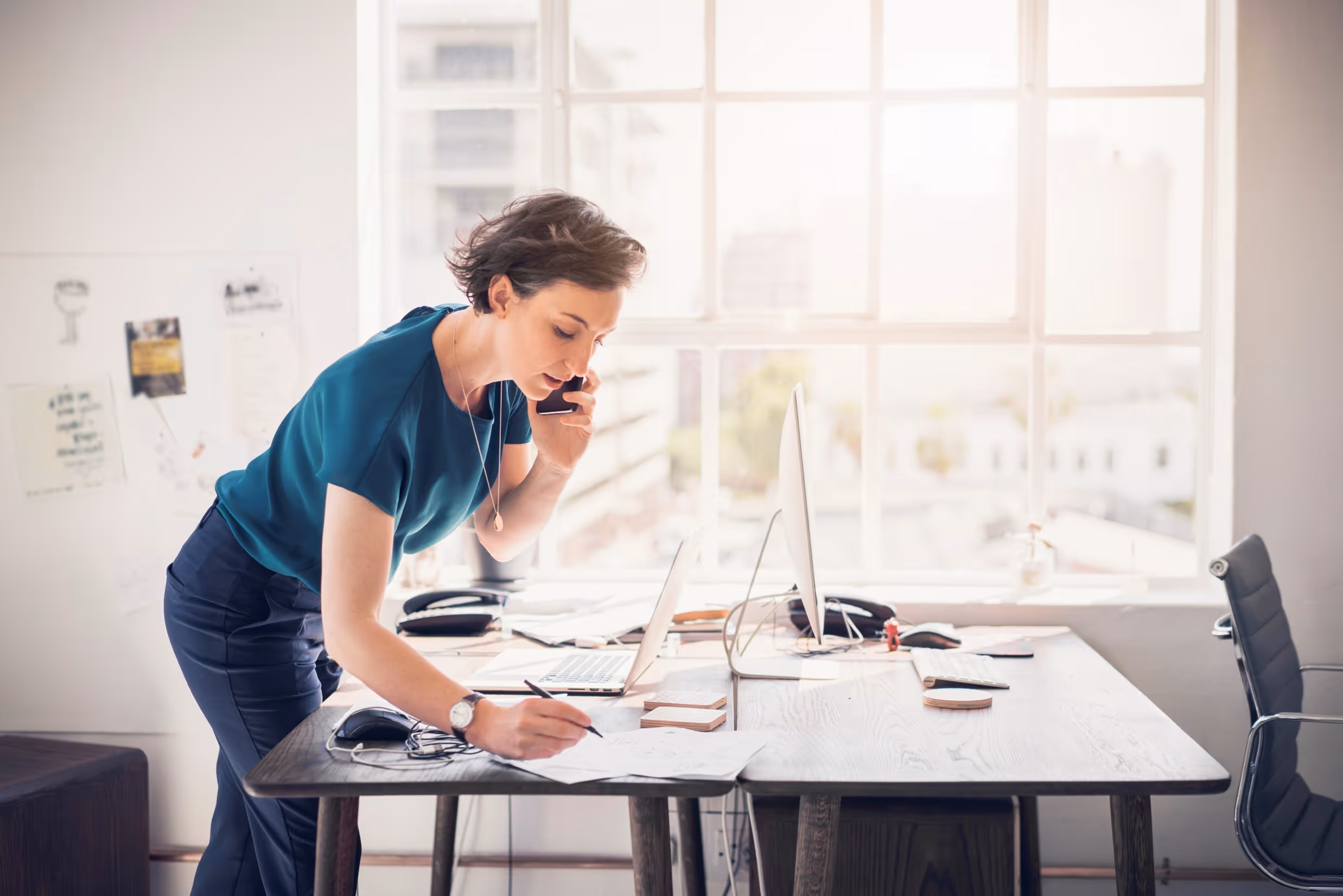 background image of office environment (for a financial advisor) #3