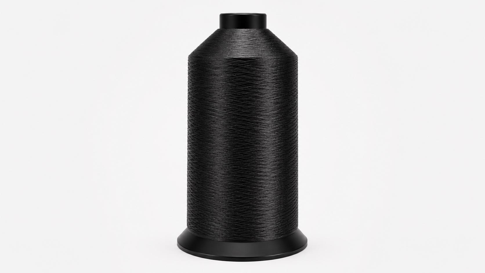 Bonded polyester thread