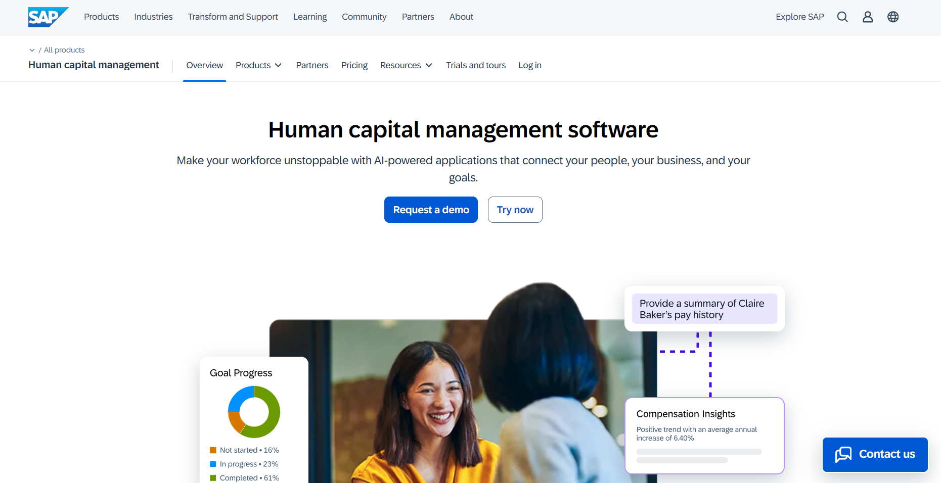 SAP SuccessFactors for employee lifecycle compliance, audit controls, workforce governance, policy management, and compliance reporting