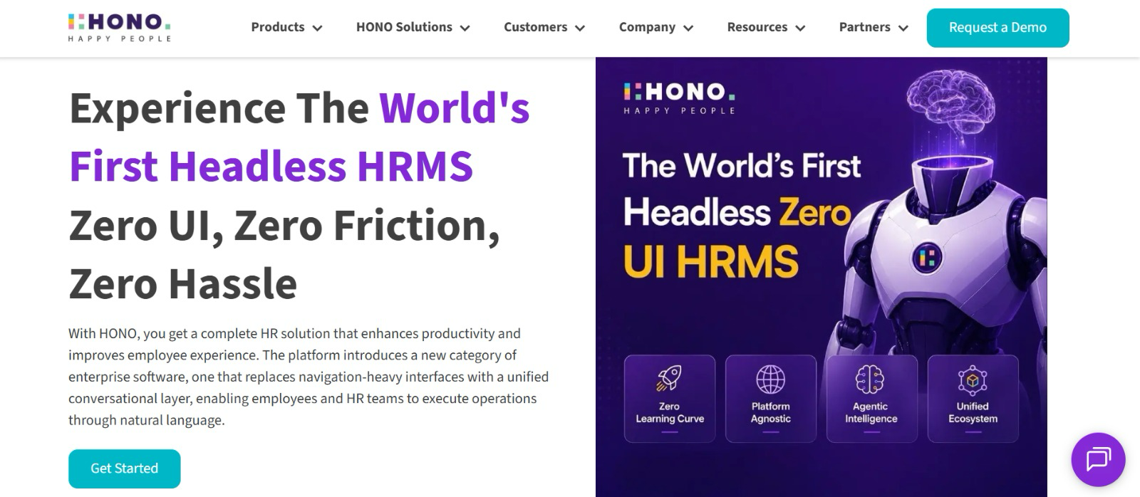 Hono HCM software showing agentic AI dashboard, workforce analytics, employee lifecycle management, and multi-country payroll for Indian enterprises