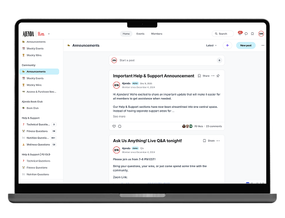 Community dashboard