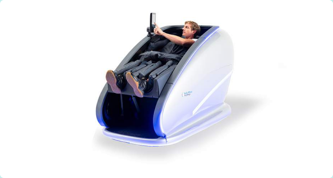 Dry cold plunge equipment reference image