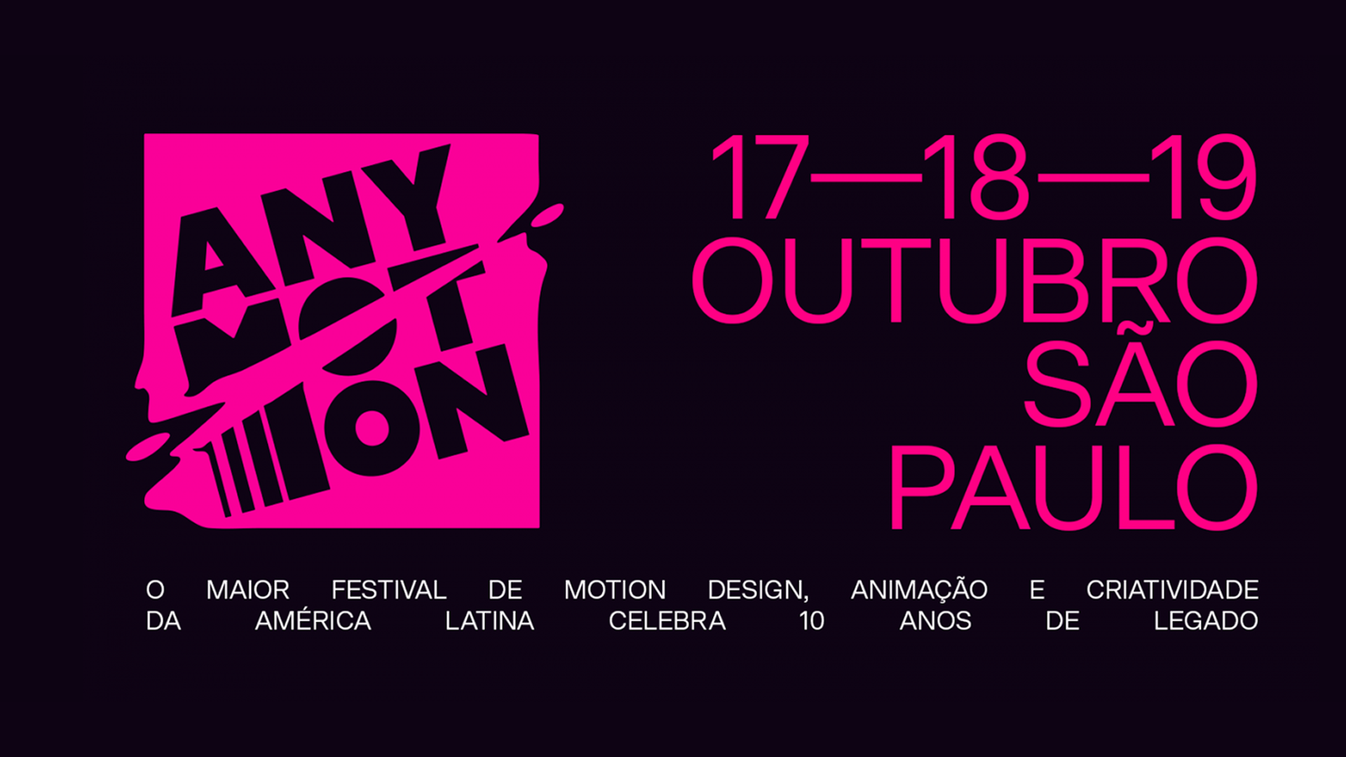 Last week I had the chance to attend the Anymotion Festival in São Paulo, an incredible celebration of animation and motion design.