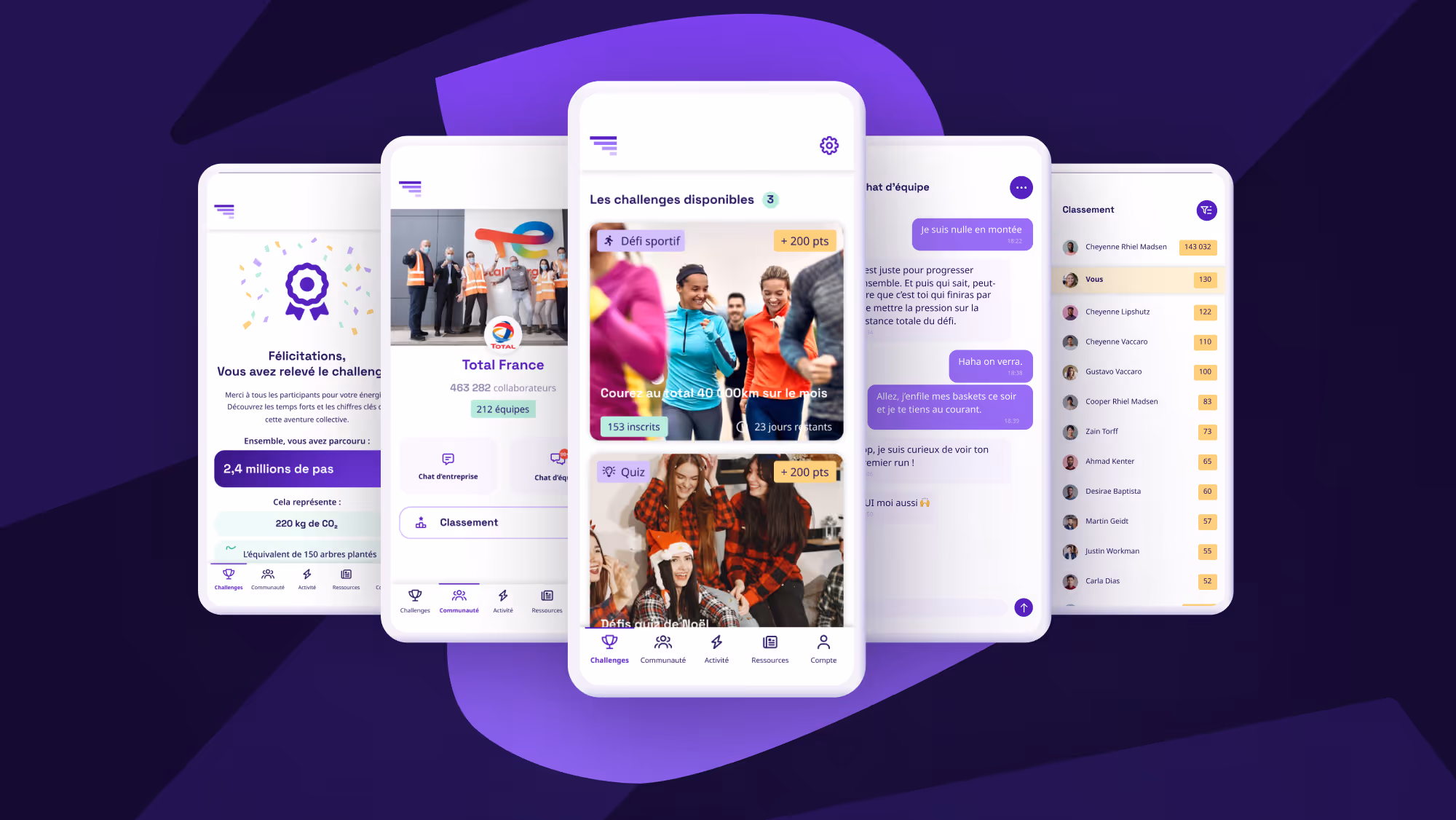illustration de l'app Teamupp
